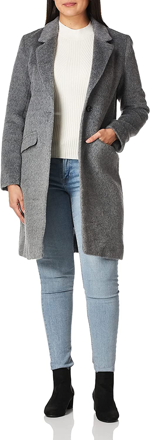 Cole Haan Women's Single Breast Classic Houndstooth Jacket