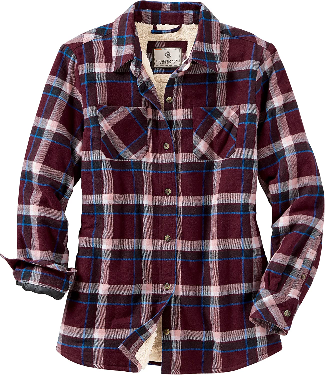 Legendary Whitetails Women's Open Country Plaid Shirt Jacket