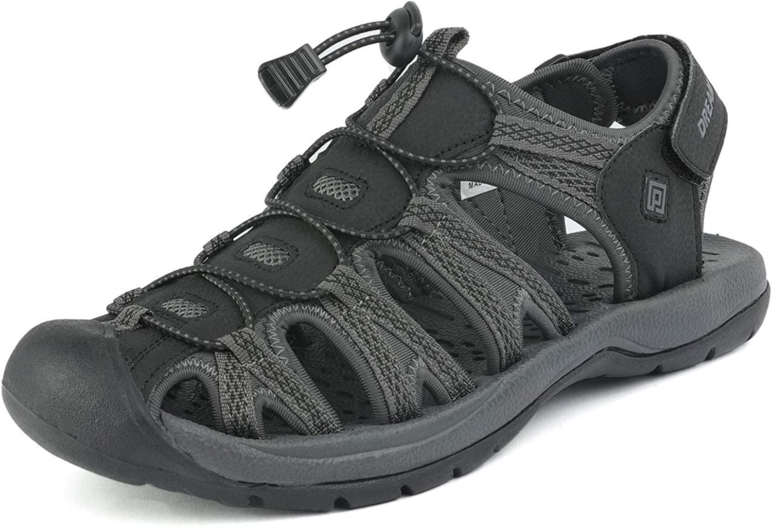 DREAM PAIRS Men's 160912-M-NEW Adventurous Summer Outdoor Sandals