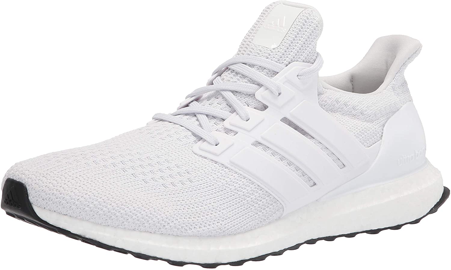 adidas Men's Ultraboost 4.0 DNA Running Shoe, White/White/Black, 11