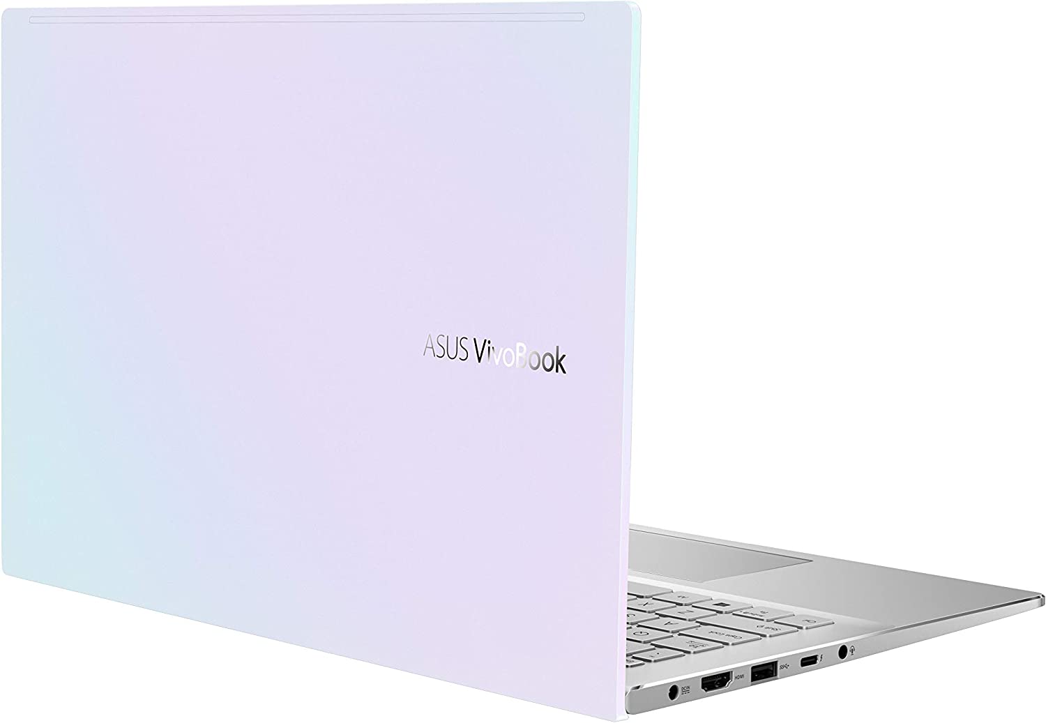 ASUS VivoBook S14 S433 Thin and Light Laptop, 14” FHD Display, Intel Core i5-1135G7 CPU, 8GB DDR4 RAM, 512GB PCIe SSD, Thunderbolt 3, Wi-Fi 6, Windows 10 Home, Dreamy White, S433EA-DH51-WH