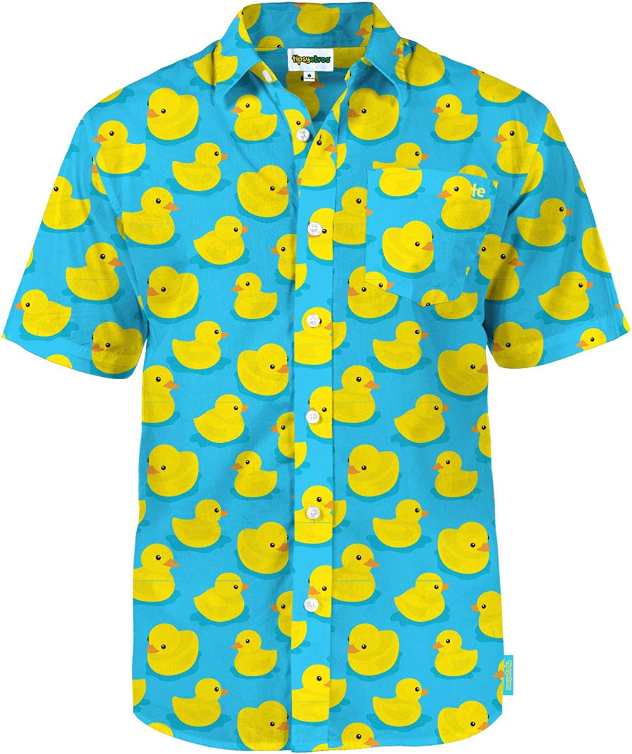 Men's Bright Hawaiian Shirts for Spring Break and Summer - Horizontal Stretch Aloha Shirt for Guys