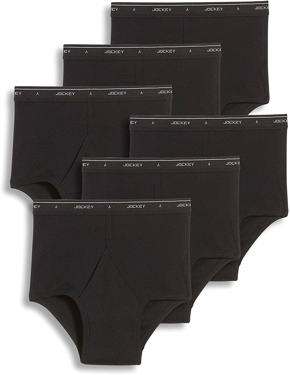 Jockey Men's Underwear Classic Full Rise Brief - 6 Pack