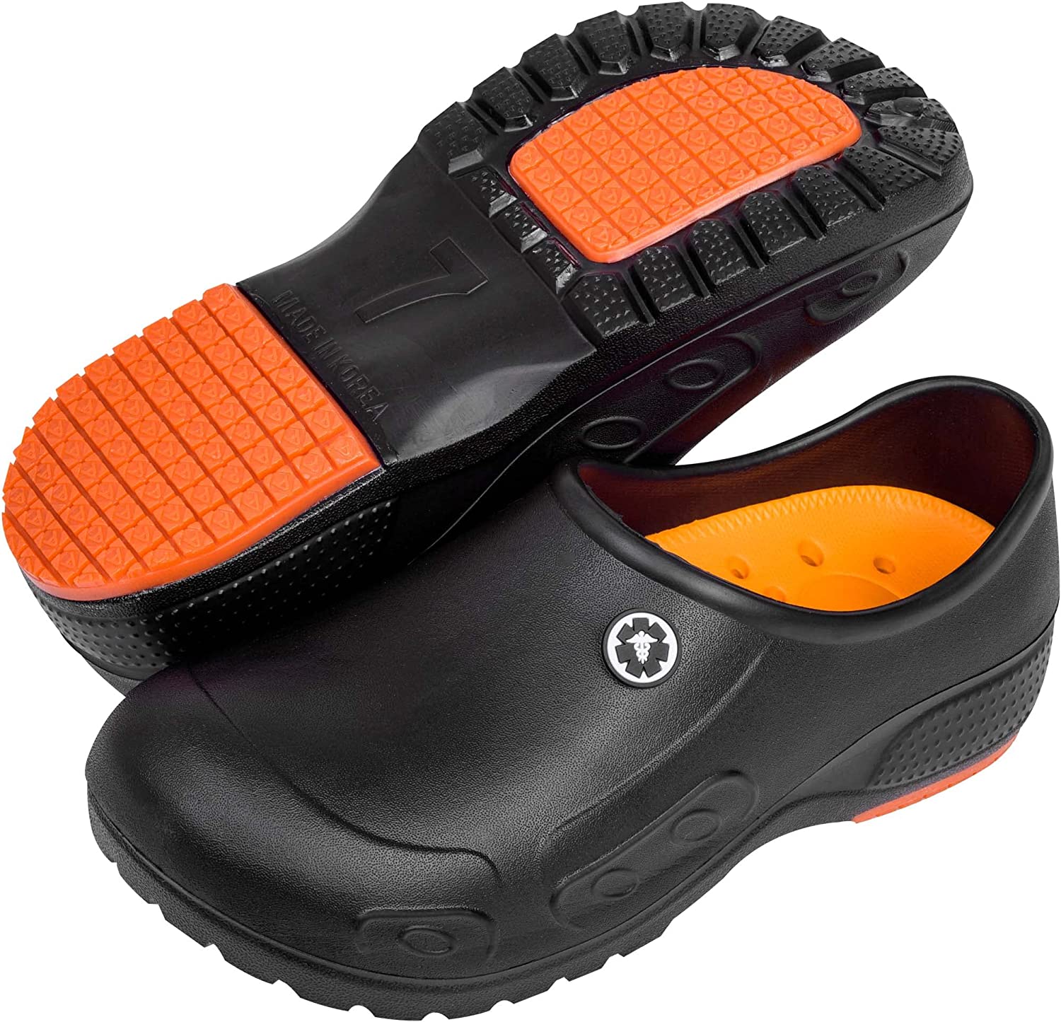 YUNGPRIME Men's and Women's Slip-Resistant Work Shoes - Nursing - Chef Shoes