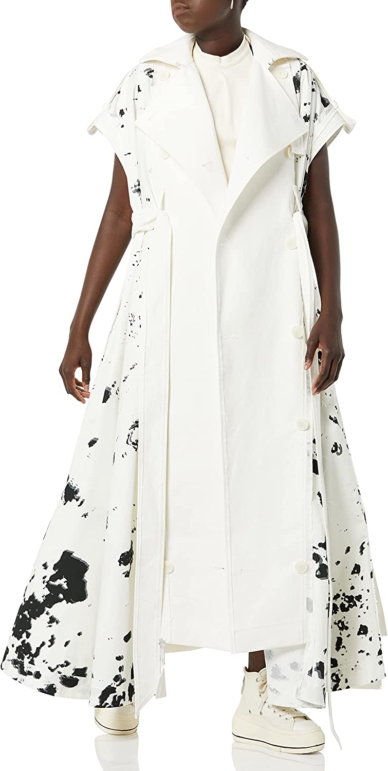 maison blanche All Gender Sleeveless Trench-Coat
