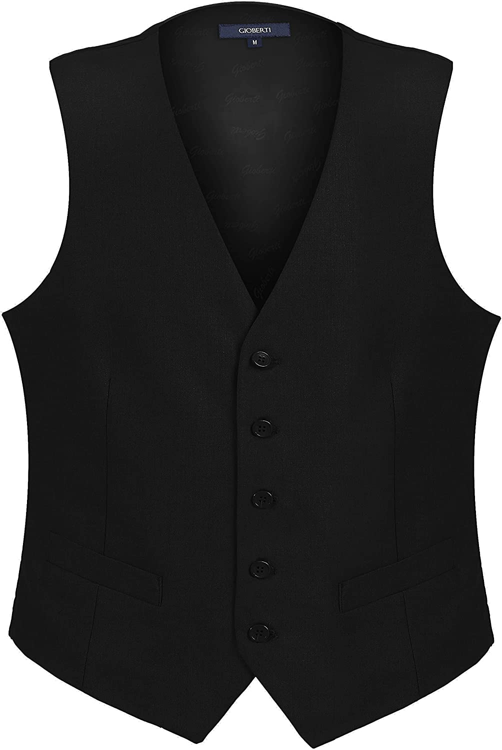 Gioberti Mens Formal Suit Vest