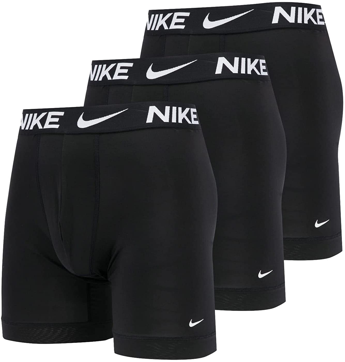 Nike Men`s Essential Micro Long Leg Boxer Briefs 3 Pack