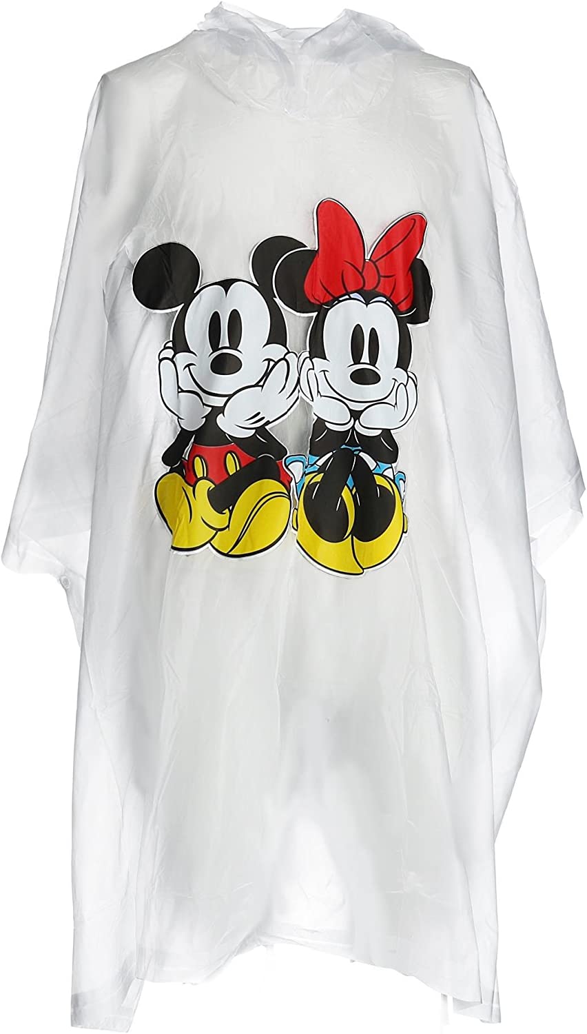 Disney Mickey and Minnie Mouse Rain Poncho