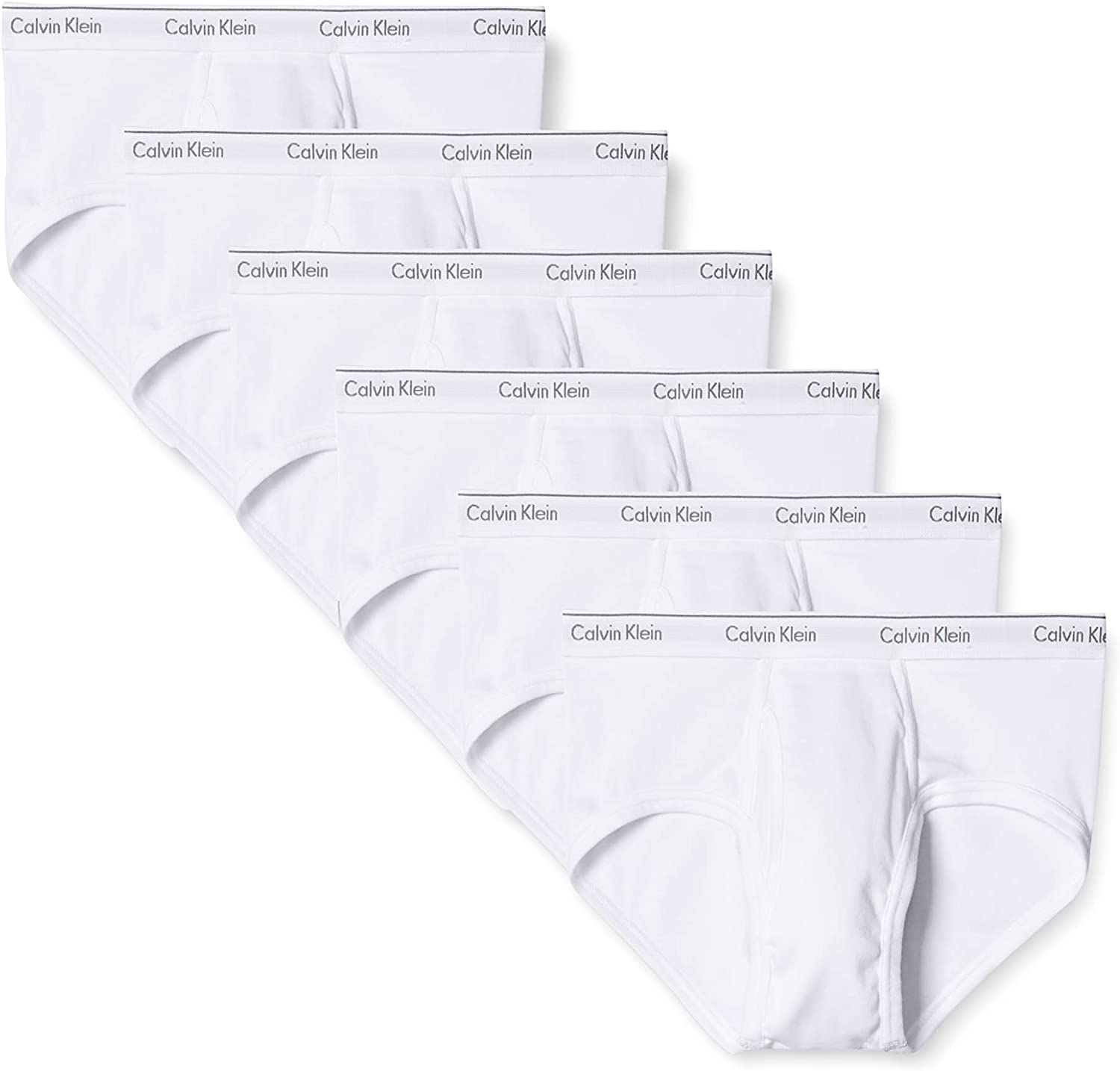 Calvin Klein Men's Underwear Cotton Classics 6-Pack Brief