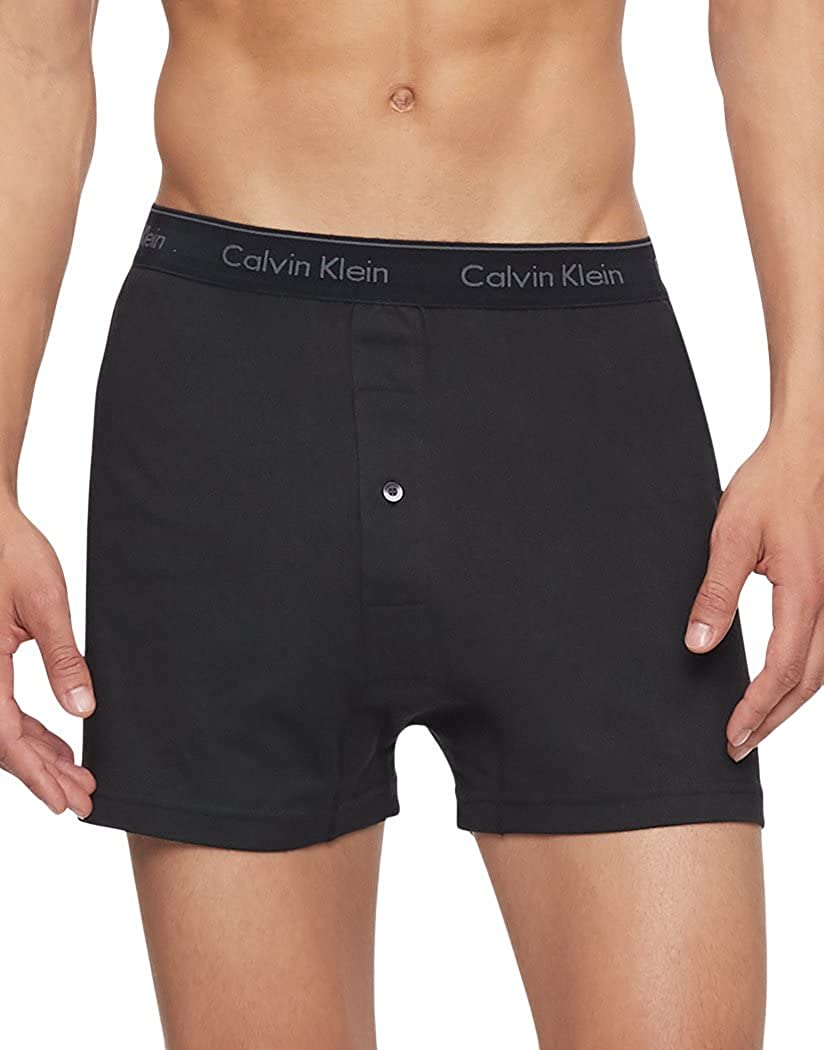 Calvin Klein Men's Cotton Classics Multipack Knit Boxers