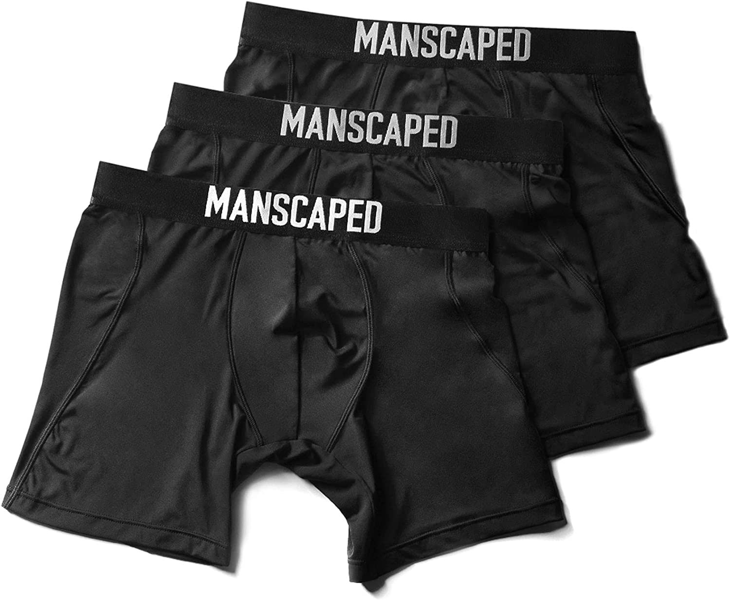 MANSCAPED™ Men’s Anti-Chafe Athletic Performance Boxer Briefs