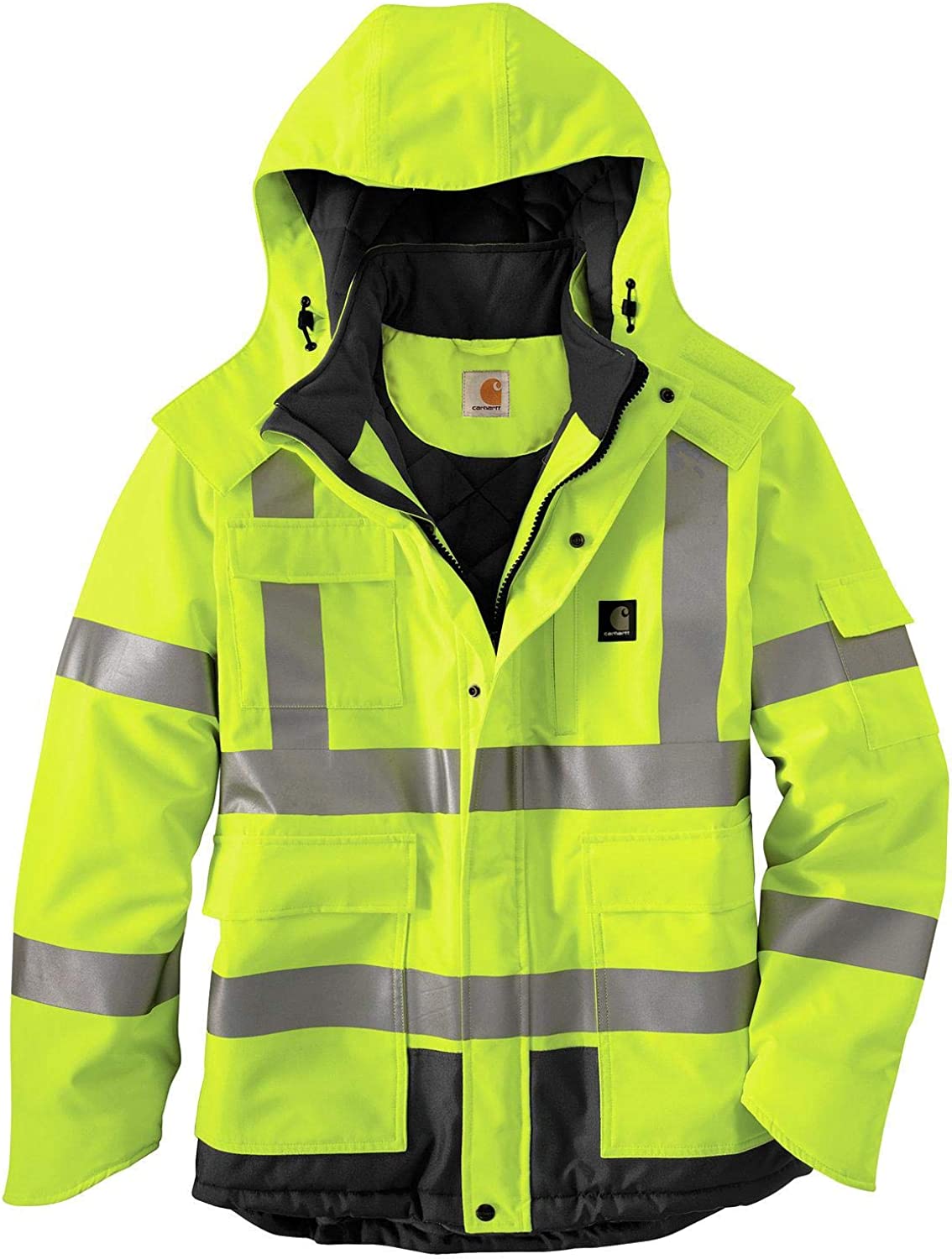Carhartt Men's High Visibility Waterproof Class 3 Insulated Sherwood Jacket