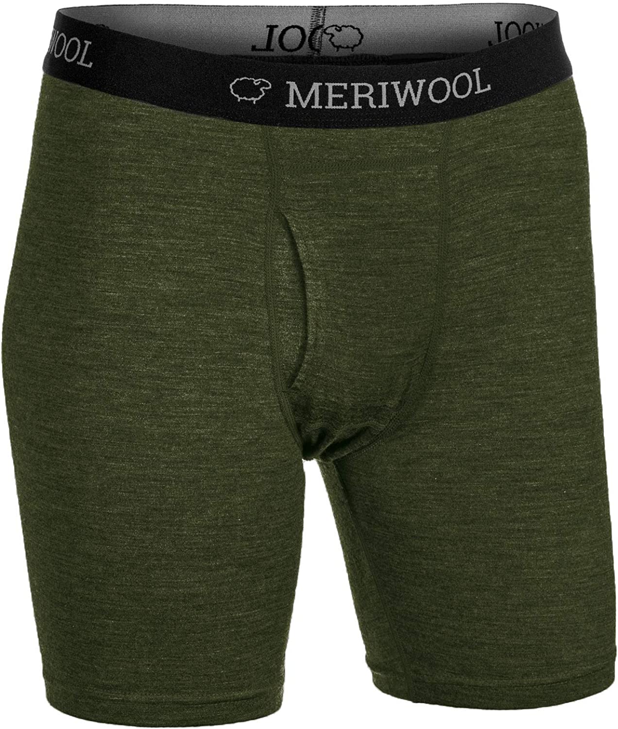 MERIWOOL Mens Boxer Briefs Merino Wool Underwear Base Layer for Men