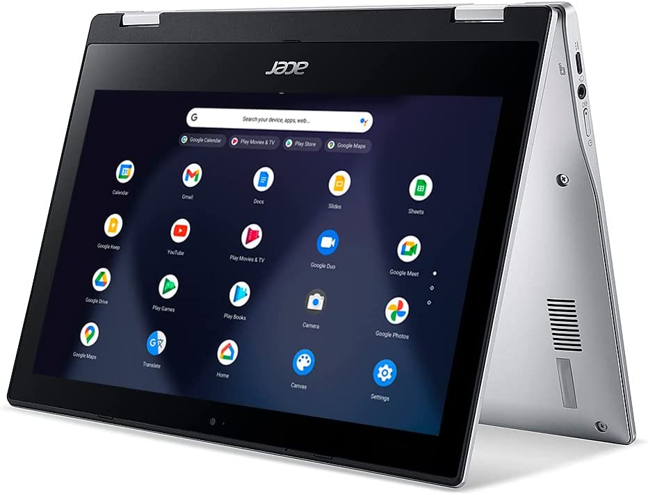 2022 Acer Convertible 2-in-1 Chromebook-11.6" IPS Touchscreen, ARM Cortex 6 Core Processor, 4GB DDR4 Memory, 32GB eMMC SSD, Webcam, Chrome OS (Renewed)