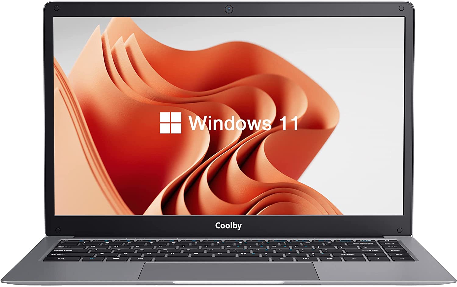2022 Windows 11 Laptop Computer, Coolby 14.1 inch Notebook PC with Intel J4005 Processor, 6GB DDR4 RAM / 128GB SSD, HD Display, WiFi, BT, Long -Lasting Battery for School, Business