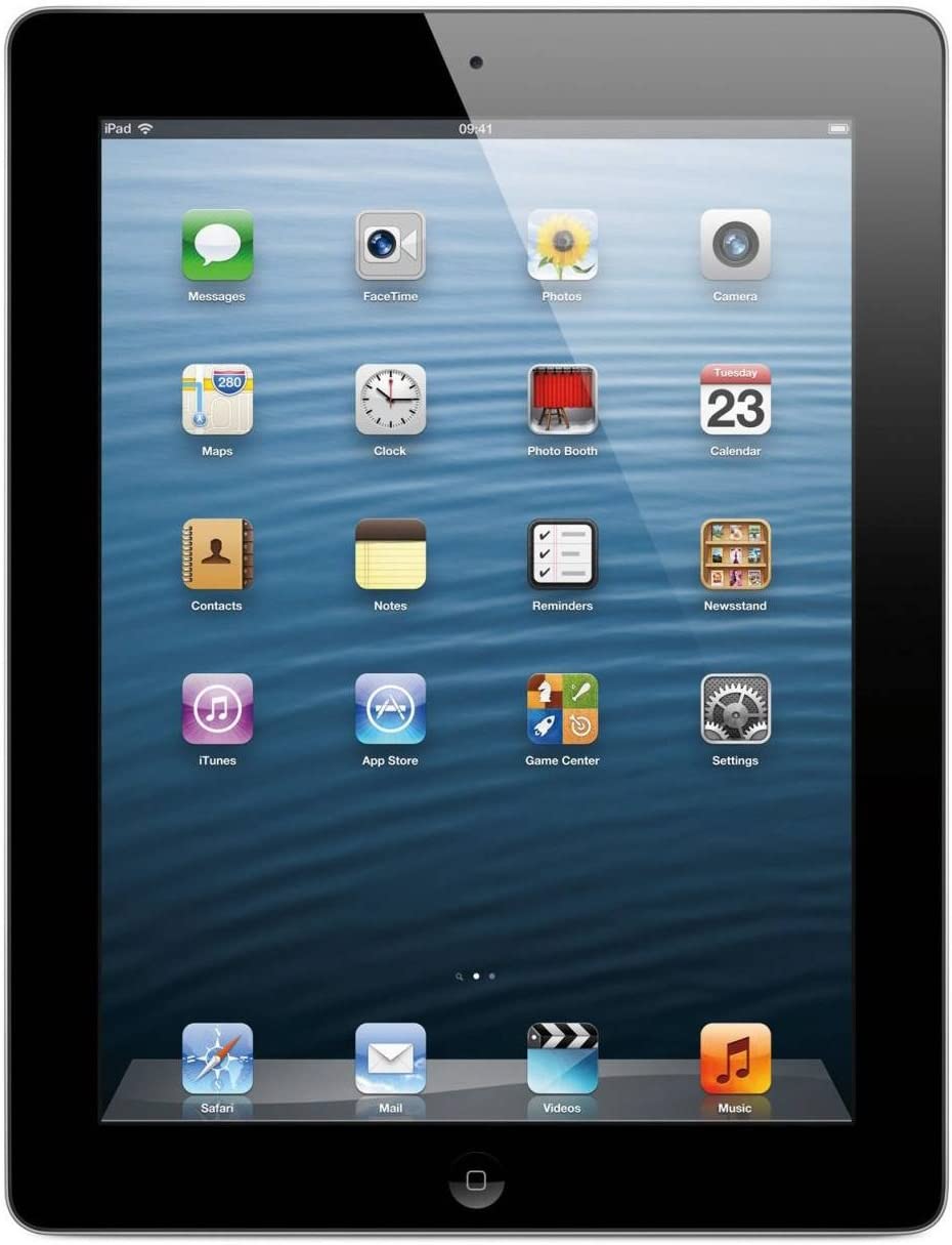 Apple iPad with Retina Display MD511LL/A (32GB, Wi-Fi, Black) 4th Generation (Renewed)