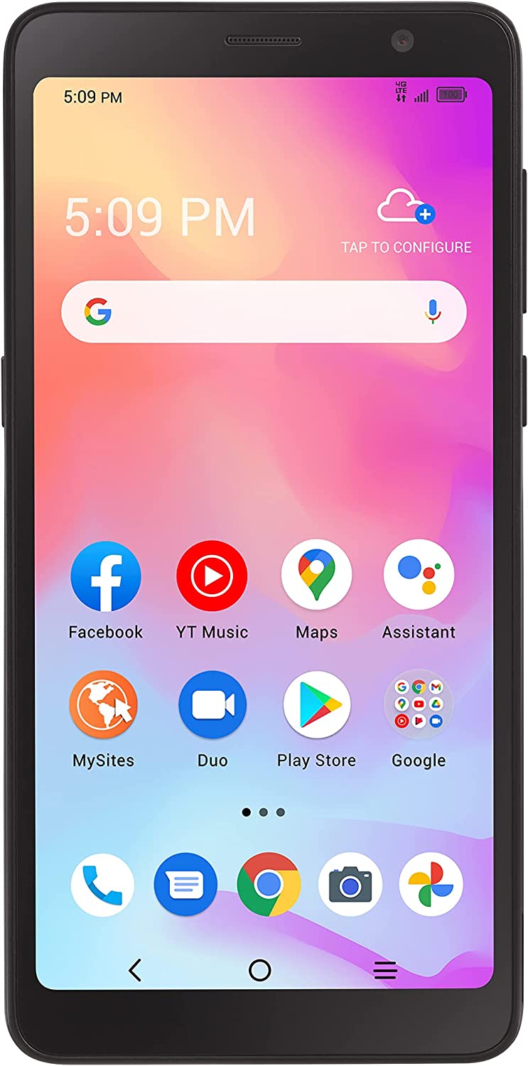 Tracfone Alcatel TCL A3, 32GB, Black - Prepaid Smartphone (Locked)
