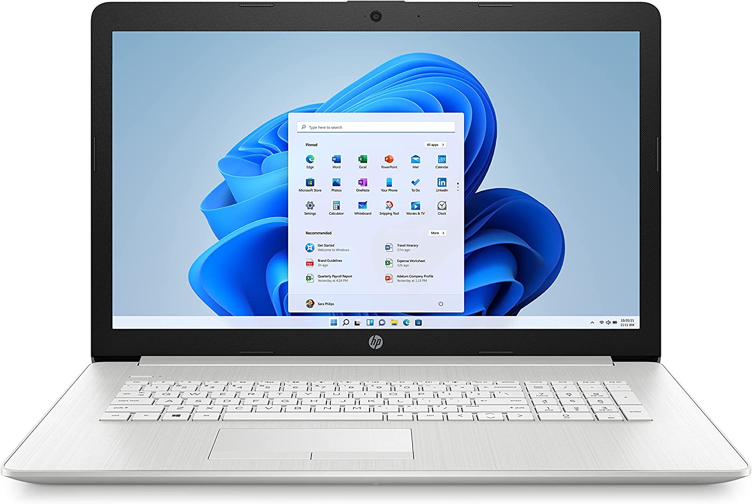 HP 17 Laptop PC, 11 Generation Intel Core, 4 GB RAM, 256 GB SSD, UHD Graphics, 17.3" HD+ Display, Windows 11 Home, Wi-Fi & Bluetooth Combo, 7 Ports, Long Battery Life, HD Webcam (17-by4025nr, 2022)