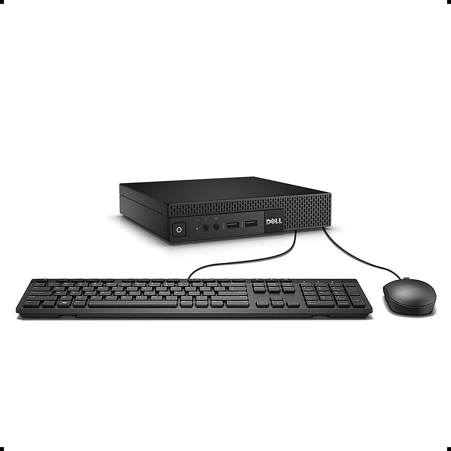 Dell Optiplex 9020 Ultra Small Tiny Desktop Micro Computer PC (Intel Core i5-4570T, 16GB Ram, 512GB Solid State SSD, WiFi, Bluetooth, HDMI Win 10 Pro (Renewed)