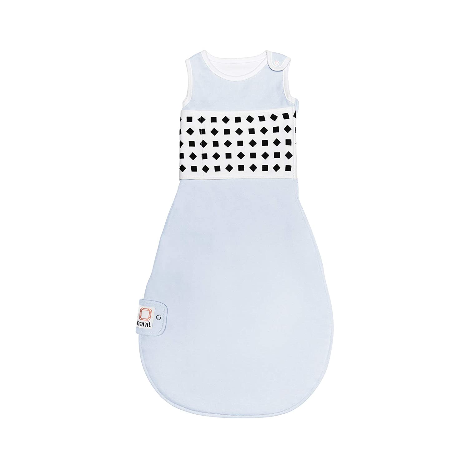 Nanit Breathing Wear Sleeping Bag 1pk, Size Small 3-6 Months - Powder Blue