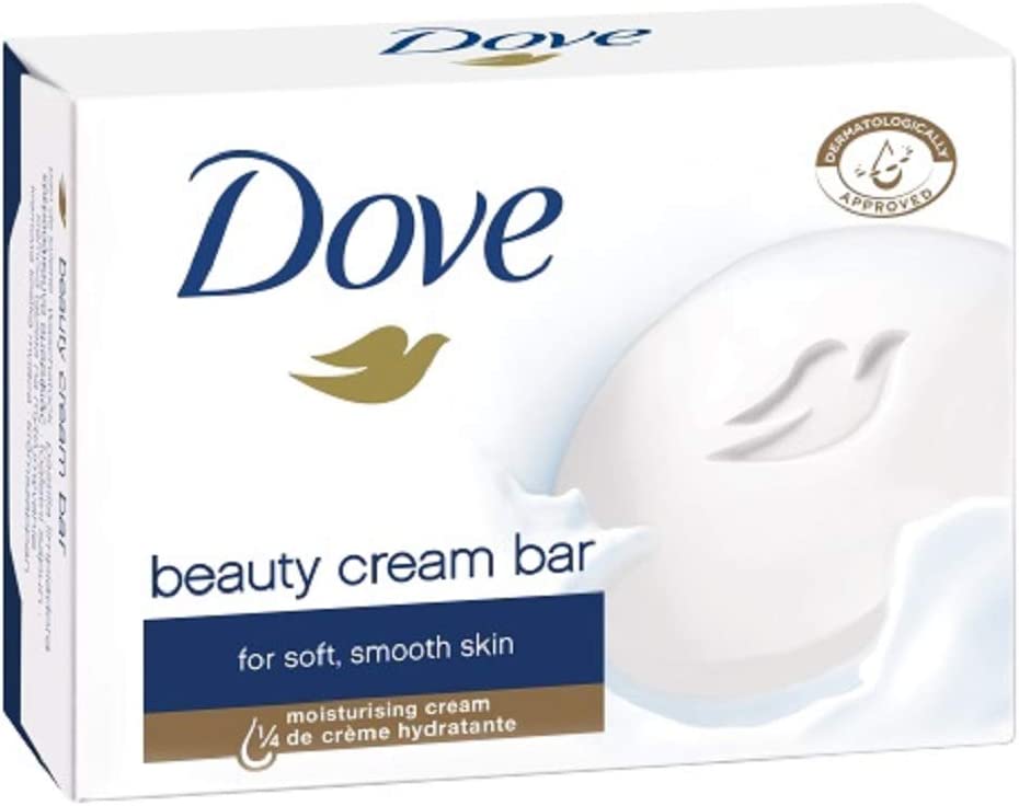 Dove Original Beauty Cream Bar White Soap 100 G / 3.5 Oz Bars (Pack of 12) by Dove