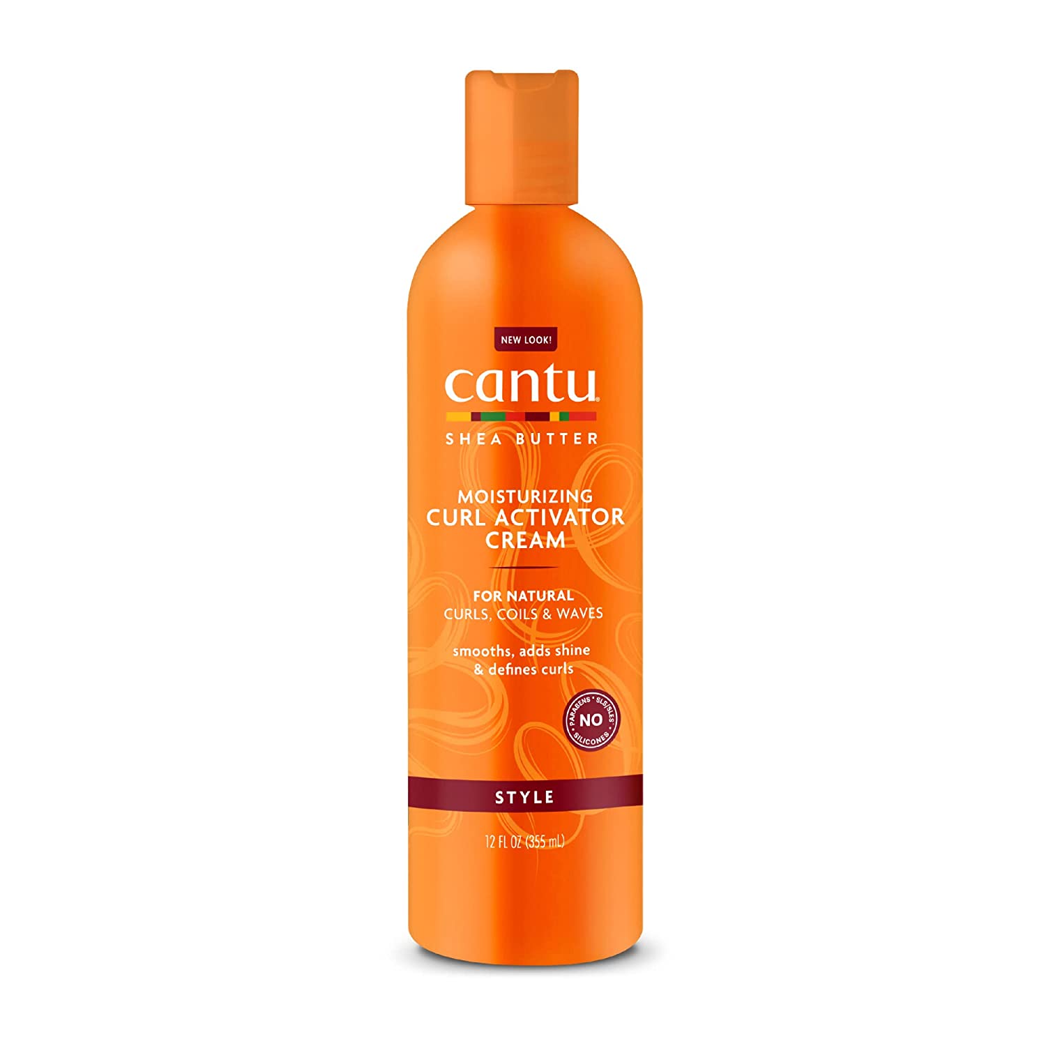 Cantu Moisturizing Curl Activator Cream with Shea Butter for Natural Hair, 12 fl oz