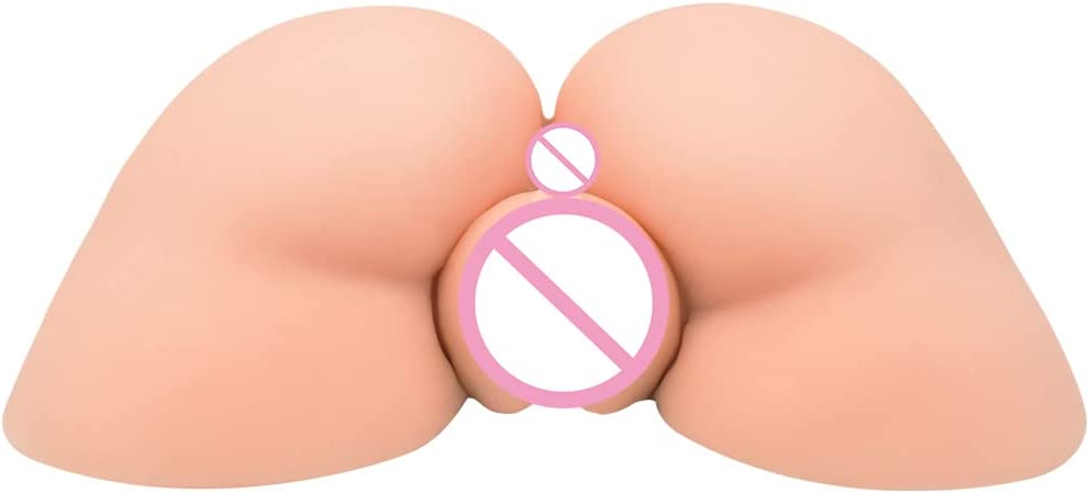 Univo Realistic Big Butt Female Torso Hip Adult Toys Love Dolls with Vagina Anal Sex Stroker,3.5 LB Mini Pussy Ass Male Masturbator for Men Masturbation
