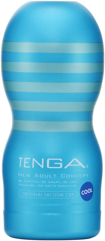 Tenga TENGA Cool Original Vacuum Cup TOC-201C Disposable Male Masturbator, Blue