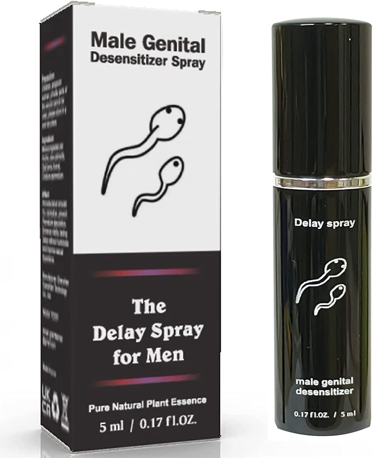 Delay Spray Sexual Enhancer for - Men to Last Longer in Bed, Male Genital Desensitizing - Increase Duration