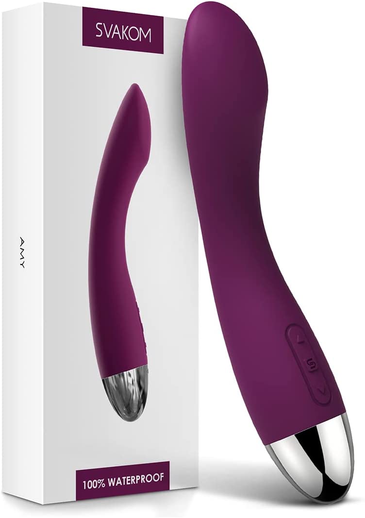 SVAKOM G Spot Vibrator for Women Clitoral Stimulator, Dildo Vibrator for Sex Women with 25 Playful Vibration Pattern, G-Spot Vibe for Women Couple Adult Sex Toys & Foreplay