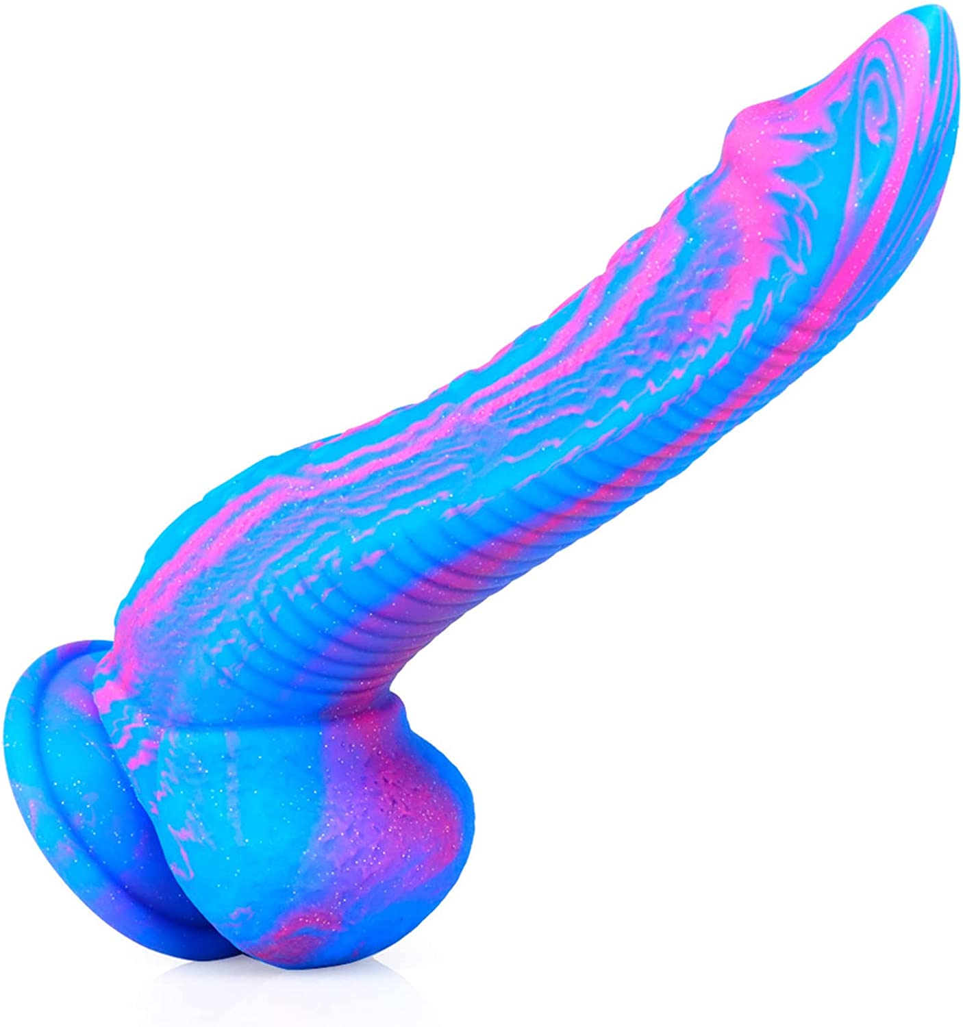 Realistic Dildo with Suction Cup, Silicone Tentacle Dildo-9 Inches Huge Thick Anal Plug Monster Dildos Prostate Massager Adult Sex Toy for Female & Couple Sexual Pleasure