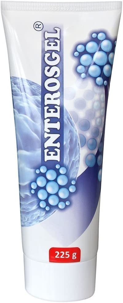 Enterosgel Toxin Binding Gel for Cleansing The Gut 225G (Pack of 10)