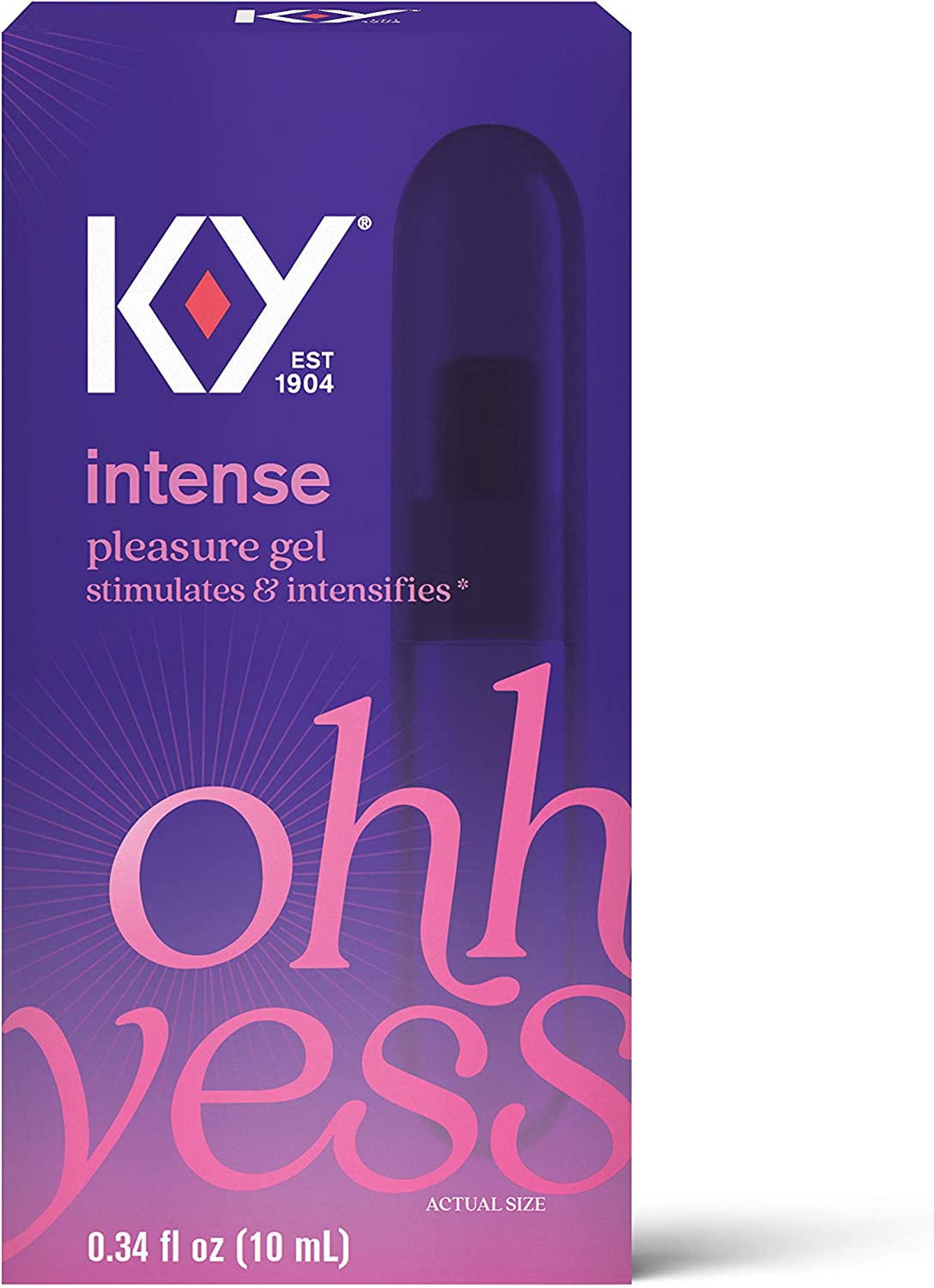 K-Y Female Arousal Gel for Her Multi, Unflavored, 0.34 Fl Oz (Pack of 1)