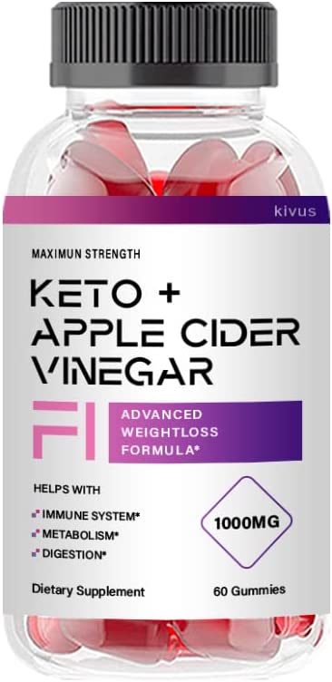 (Single) F1 Keto+ACV Gummies, F1 ACV Gummies (60 Gummies)