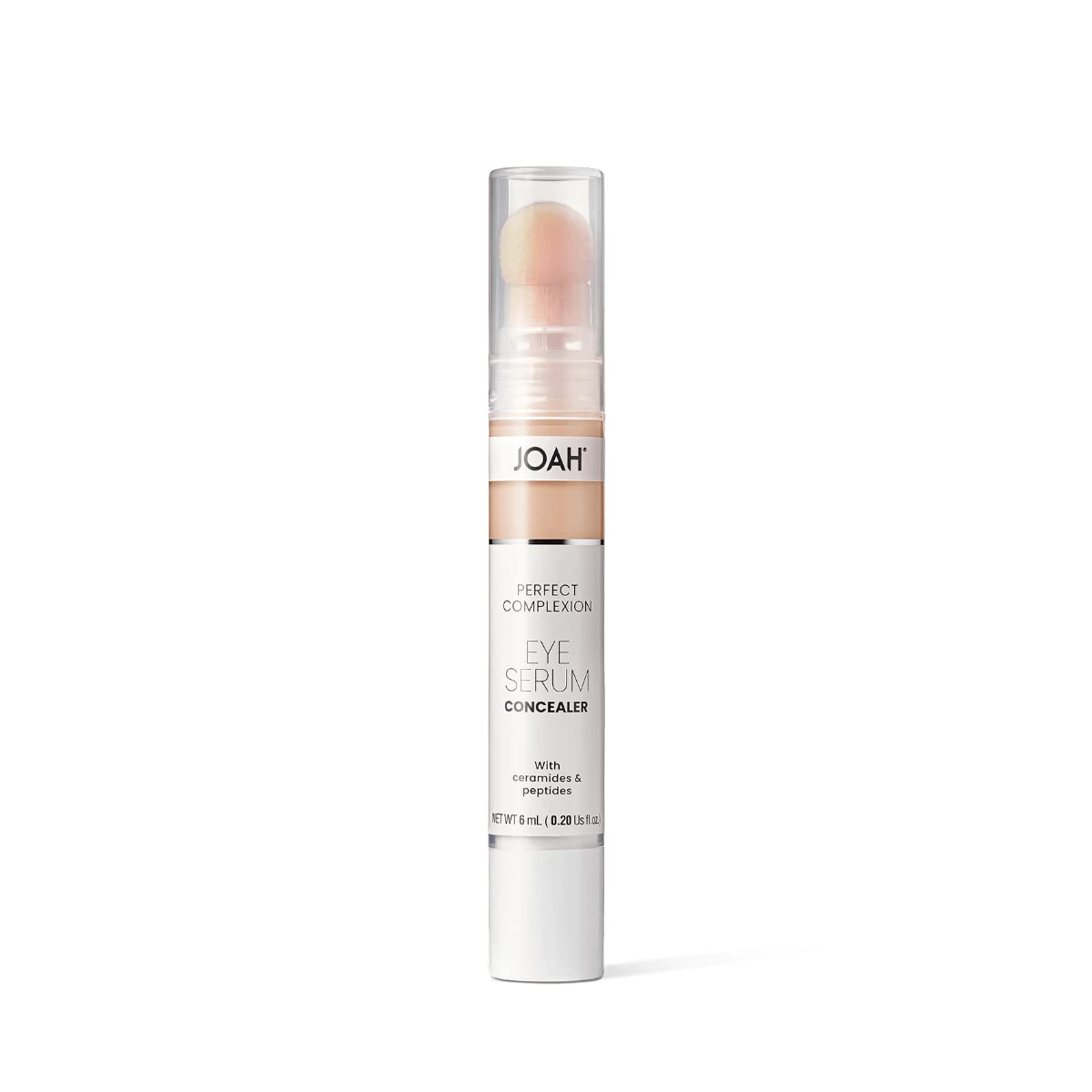 JOAH Perfect Complexion Eye Serum Concealer, Hydrating Under Eye Makeup and Skincare for Dark Circles and Puffiness, Fair Neutral